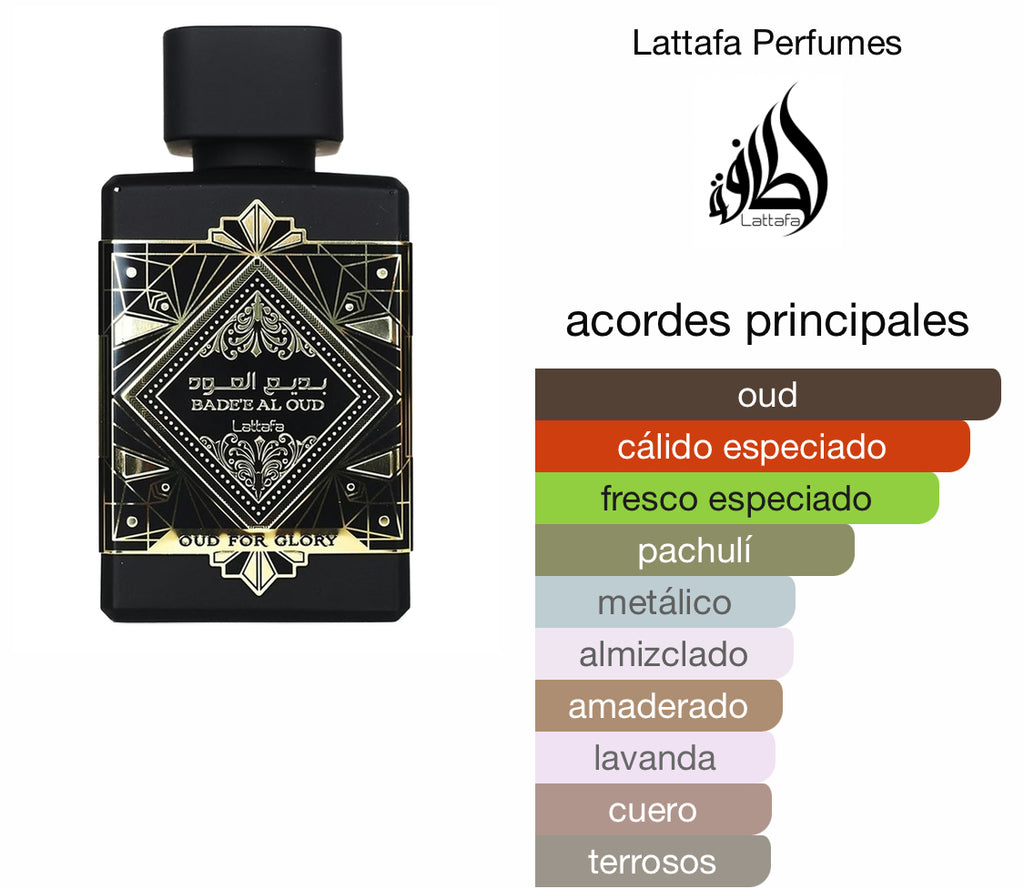 Lattafa Bade'e Al Oud Oud for Glory EDP (Unisex) / 100ml