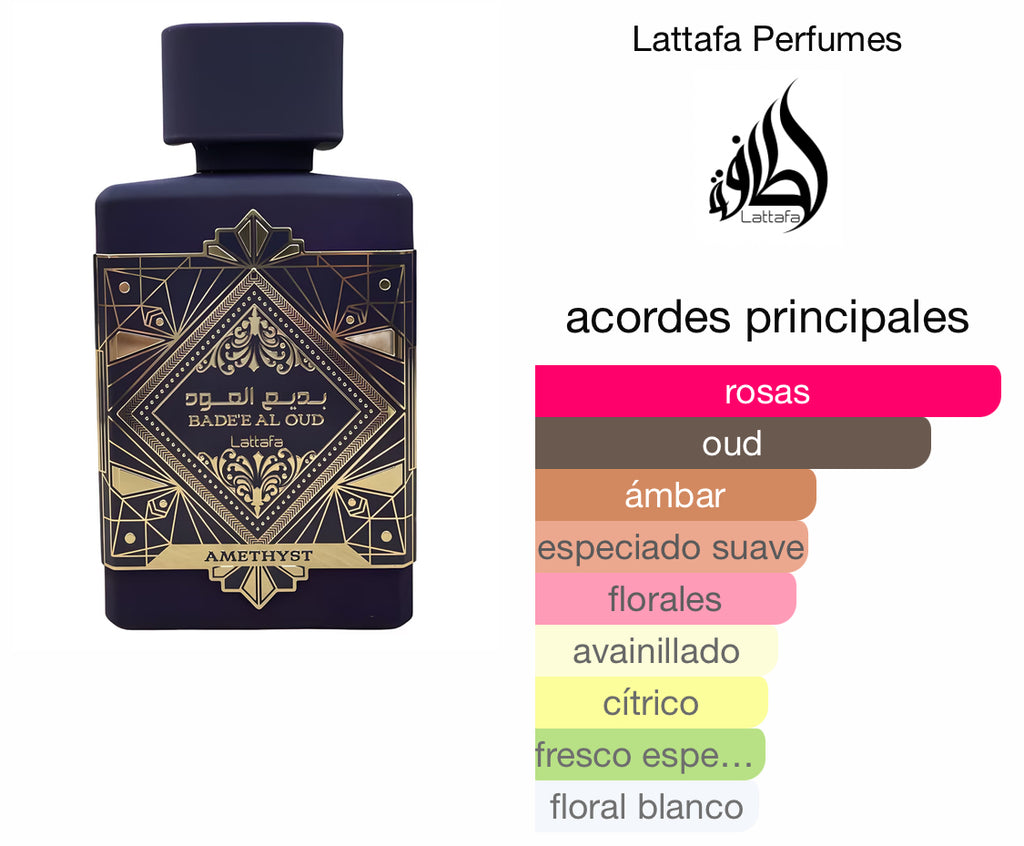 Lattafa Bade'e Al Oud Amethyst EDP (Unisex) / 100ml