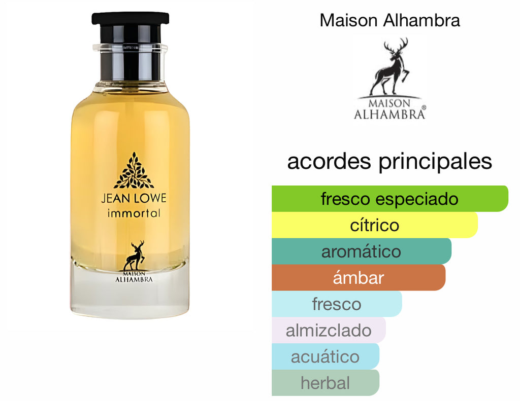 Maison Alhambra Jean Lowe Immortel (Unisex) EDP - 100ml
