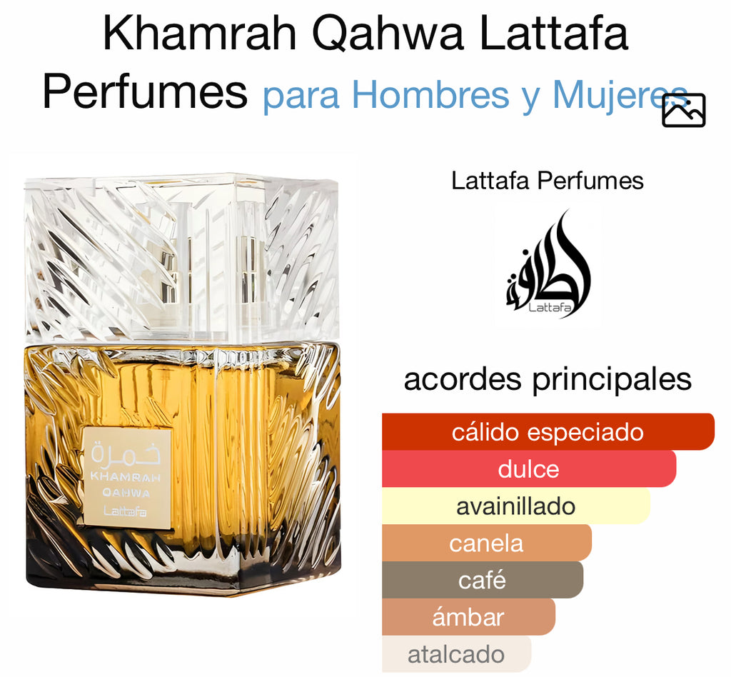 Lattafa Khamrah Qahwa EDP (Unisex) / 100ml