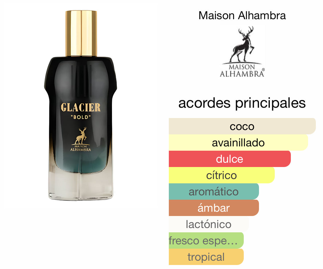 Maison Alhambra Glacier Bold EDP (Caballero) / 100ml