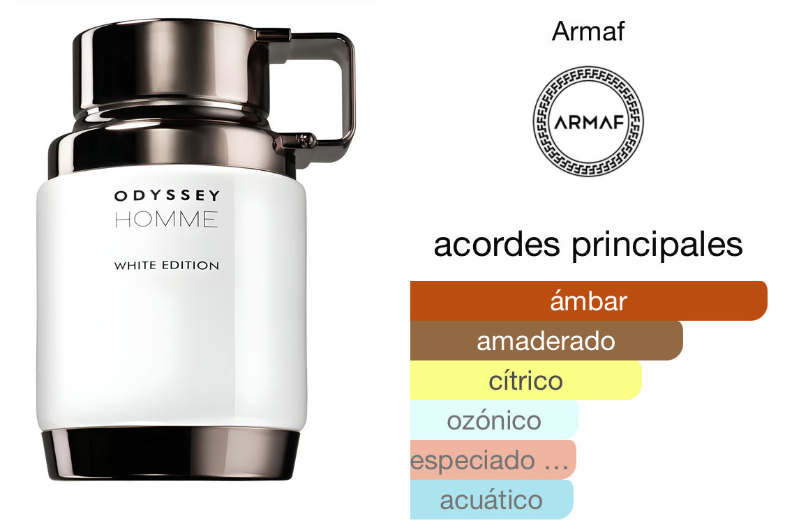 Armaf Odyssey Homme White EDP (Caballero) / 100ml