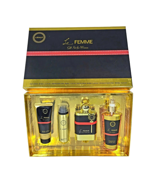 ARMAF LE FEMME EDP (W) / PC 4 SP 100 ML; BL 100 ML; BM 250 ML; BS 50 ML