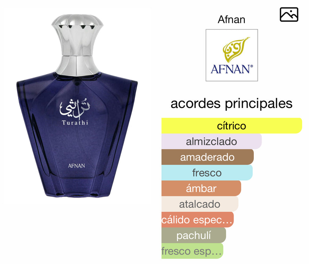 Afnan Turathi Blue (Caballero) EDP / 90ml