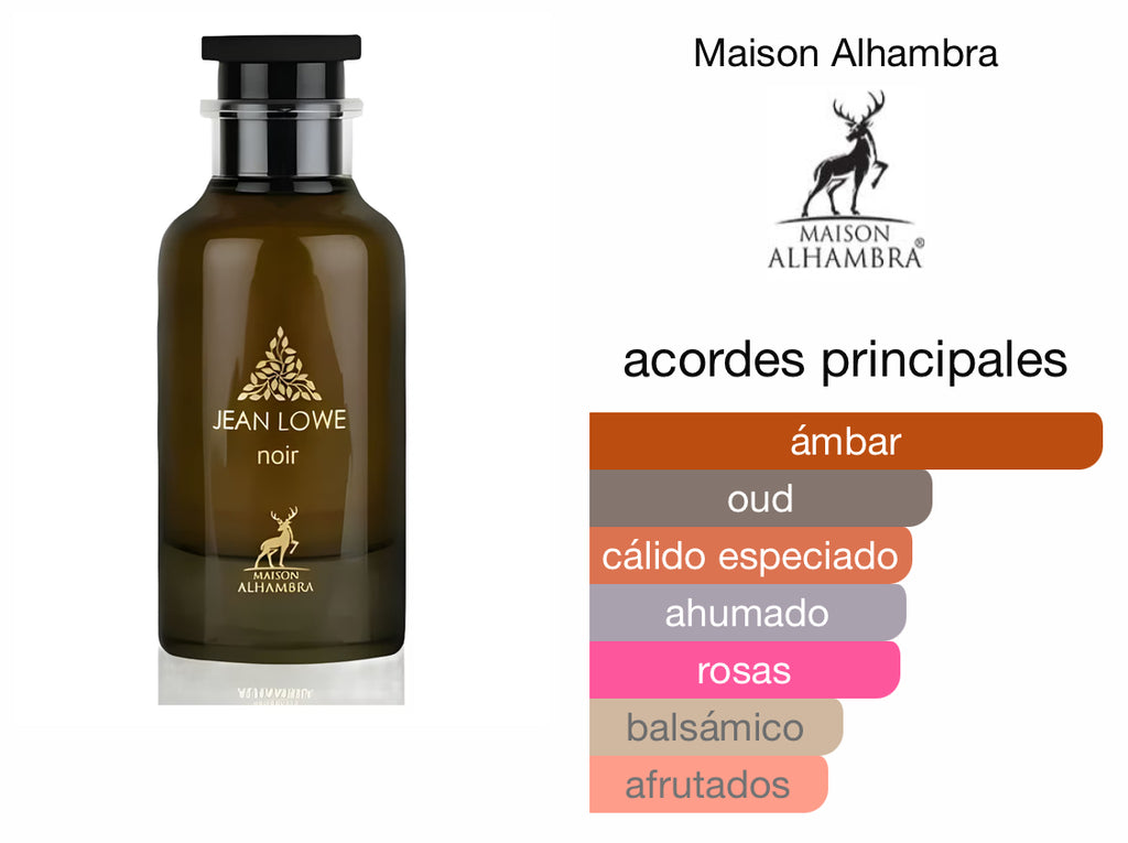 Maison Alhambra Jean Lowe Noir EDP (Unisex) / 100ml