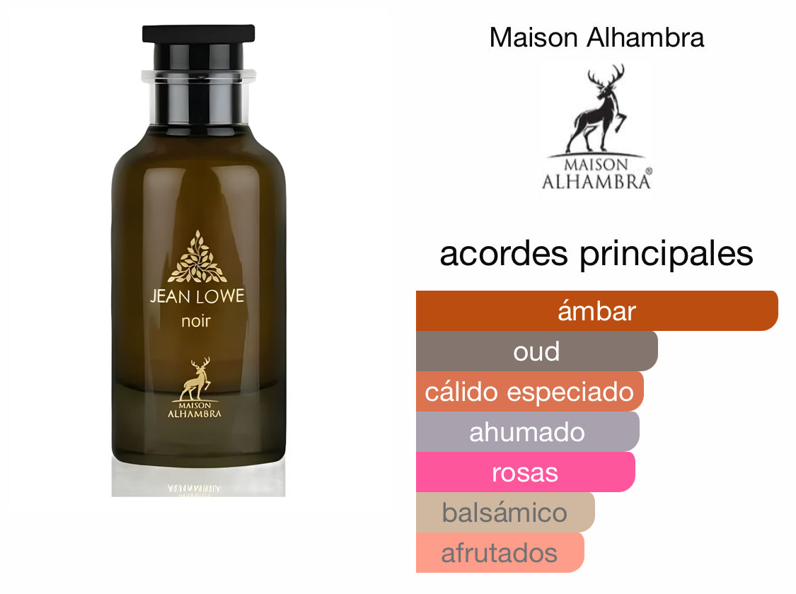 Maison Alhambra Jean Lowe Noir EDP (Unisex) / 100ml