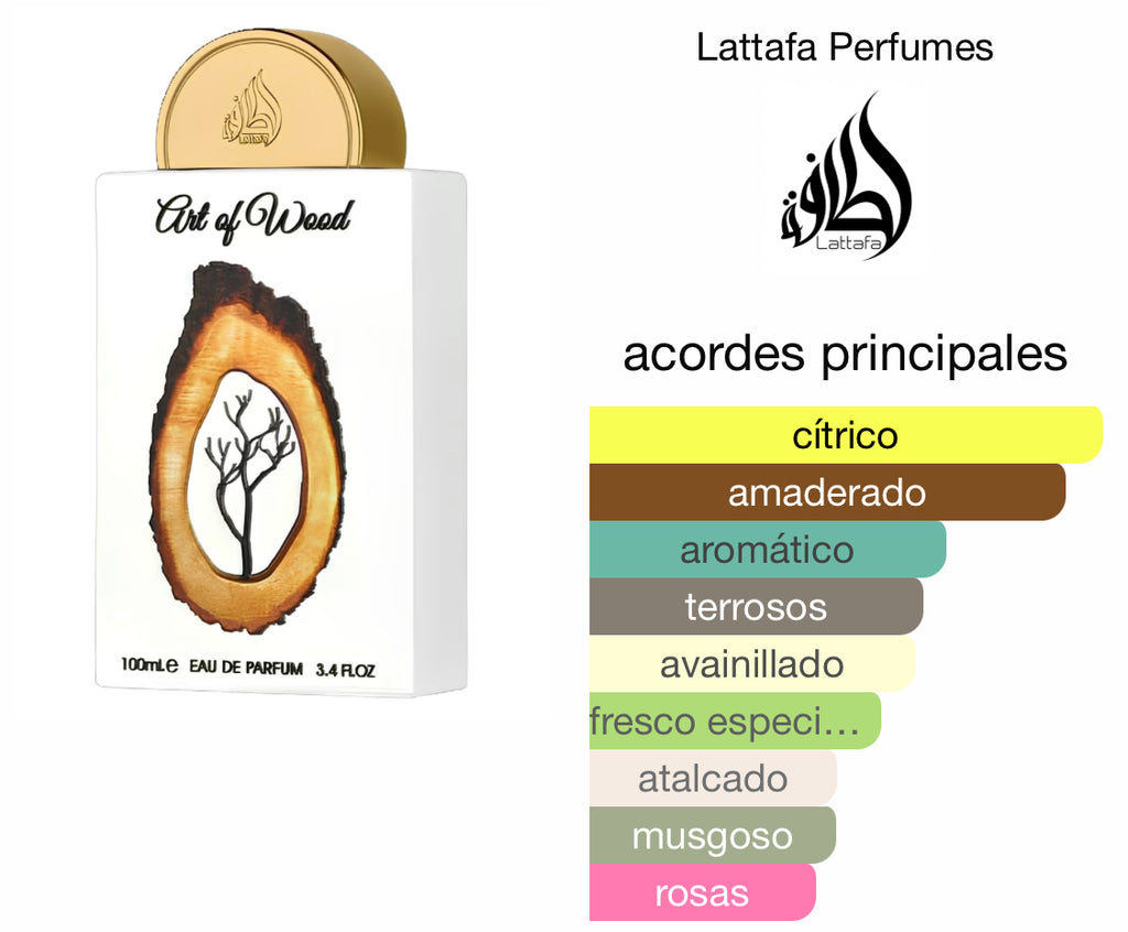 Lattafa Pride Art of Wood EDP (Caballero) / 100ml