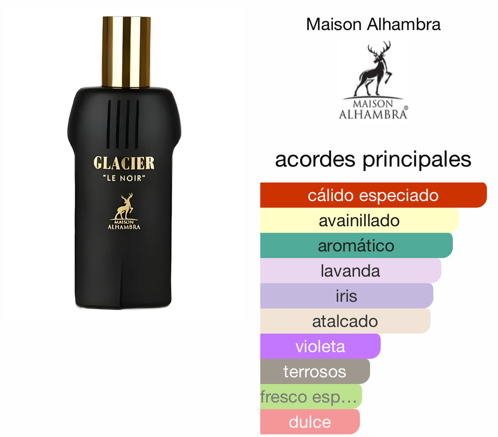 Maison Alhambra Glacier Le Noir EDP (Caballero) / 100ml