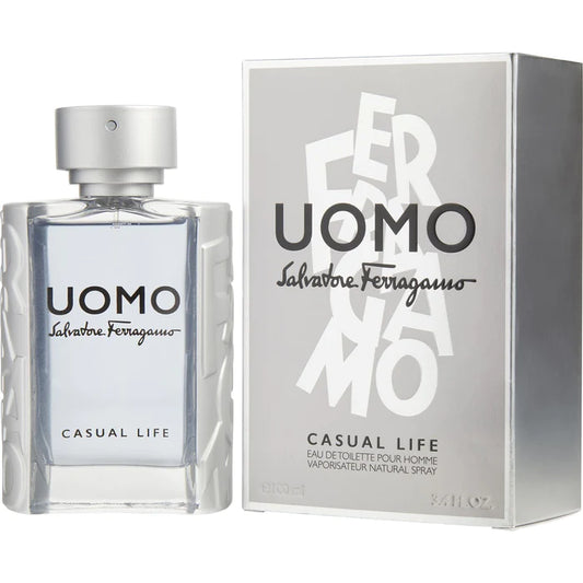 SALVATORE FERRAGAMO UOMO CASUAL LIFE EDT (M) / 100 ML